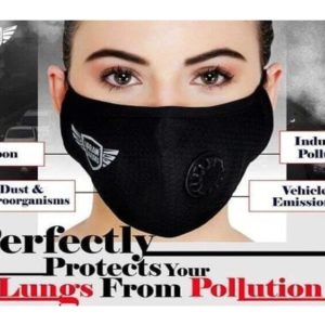 Emallcart Urbangabru N99 Anti Pollution Mask with 4 layer protective filters PM 2.5 system