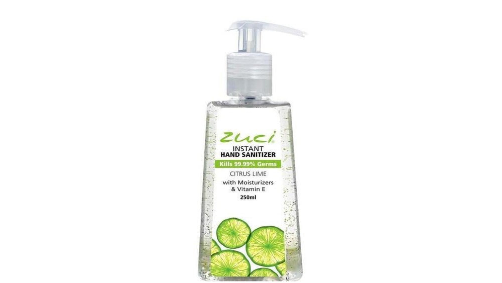 Zuci Citrus Lime Hand Sanitizer 250 ml Emallcart