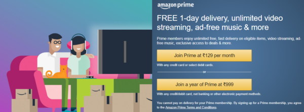 Amazon Prime Join Now in just 999 per year emallcart