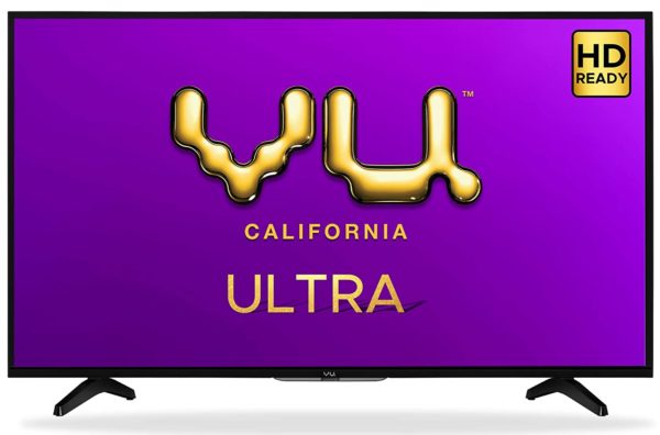 Vu 80 cm 32 inches HD Ready UltraAndroid LED TV 32GA Black 2019 Model Emallcart